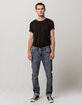 RSQ Seattle Side Contrast Mens Skinny Taper Jeans image number 5