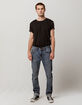 RSQ Seattle Side Contrast Mens Skinny Taper Jeans image number 5
