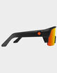 SPY Monolith 50/50 Matte Black Sunglasses image number 3