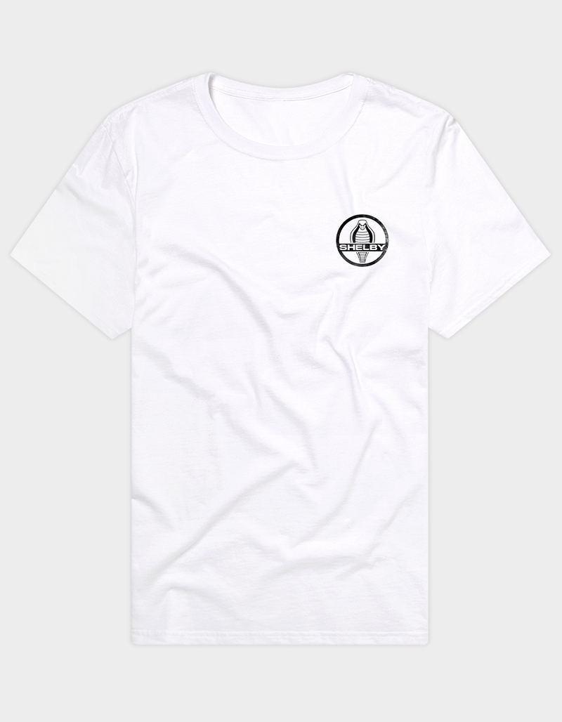 SHELBY COBRA Racing Stripes Mens Tee image number 1