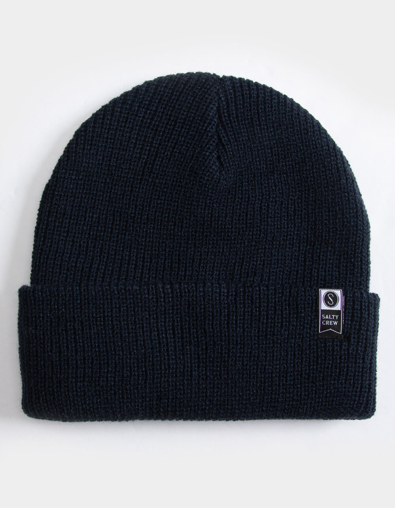 SALTY CREW Alpha Black Beanie image number 0