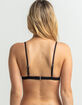 FULL TILT Ribbed Fixed Triangle Bikini Top image number 3
