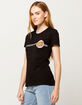 SANTA CRUZ Other Dot Black Womens Tee image number 3
