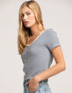LEVI'S Britt Snap Front Womens Top image number 2