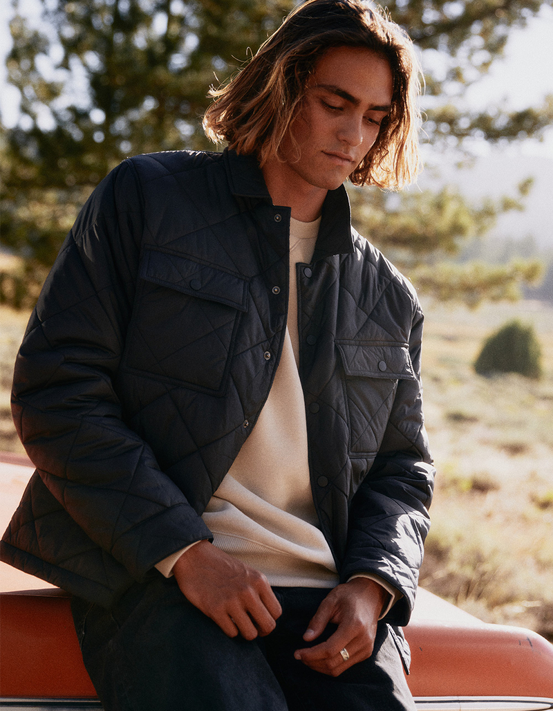 RSQ Mens Quilted Nylon Jacket image number 0