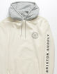 BRIXTON Oath IV Off White Mens Hoodie image number 3