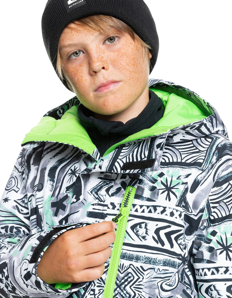 QUIKSILVER Mission Printed Boys Snow Jacket image number 4