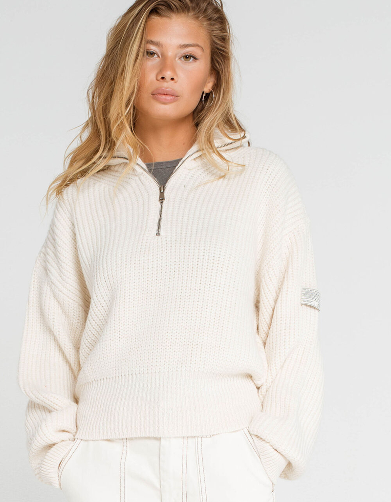 BDG Urban Outfitters Zip Up Fisherman Womens Sweater image number 0