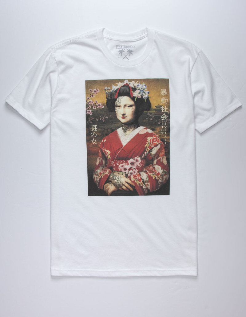 RIOT SOCIETY Mona Geisha Mens T-Shirt image number 0