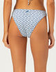 ROXY Hazy Dazy Textured High Leg Bikini Bottoms image number 4