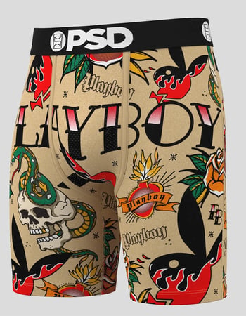PSD x Playboy Inked Mens Boxer Briefs Alternative Image