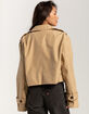 STOOSH Womens Crop Trench Coat image number 4