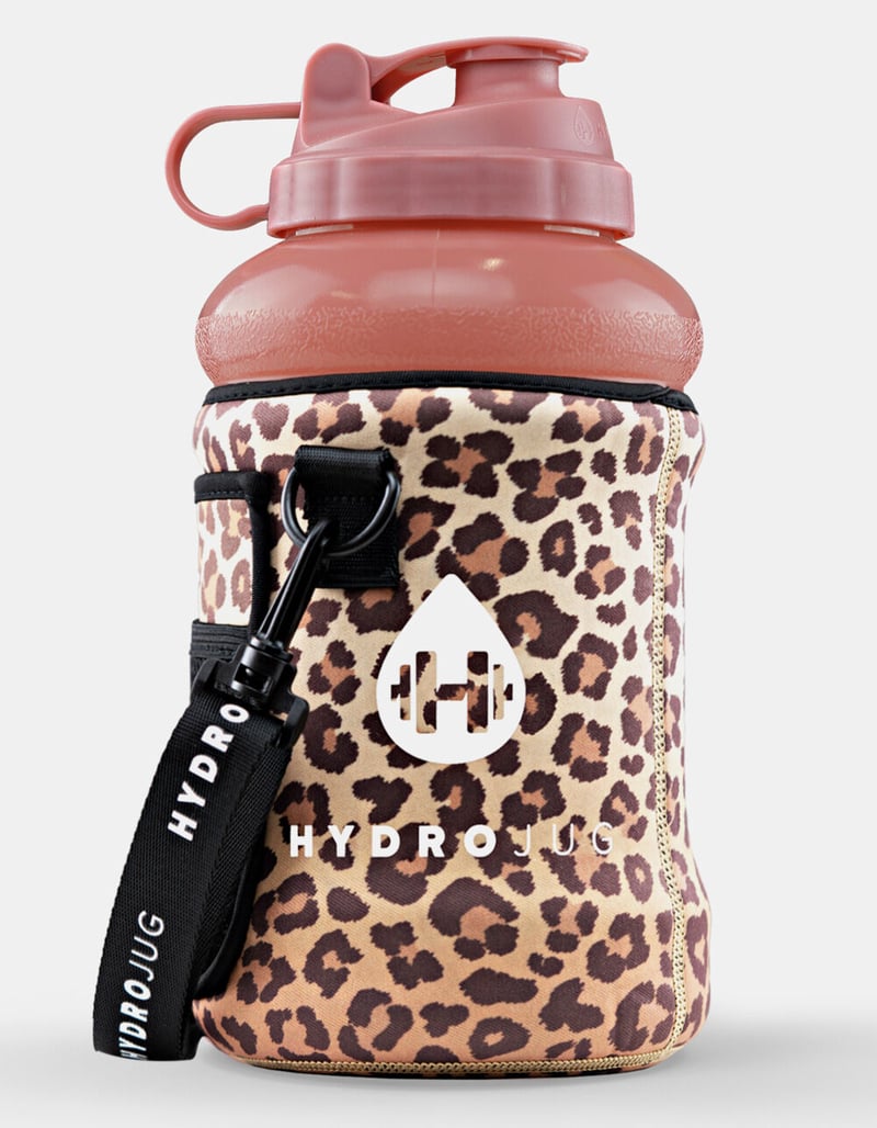 HYDROJUG Insulating Leopard Water Bottle Sleeve image number 0