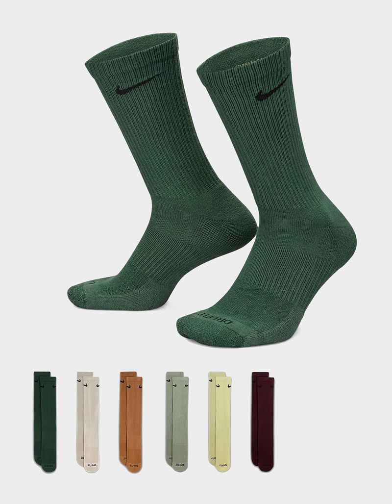 NIKE Everyday Plus Cushioned 6 Pack Crew Socks image number 0
