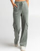 FULL TILT Womens Wide Leg Cargo Joggers image number 2