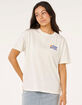 RIP CURL Aloha State Womens Relaxed Tee image number 2