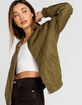 RSQ Oversized Womens Bomber Jacket image number 2