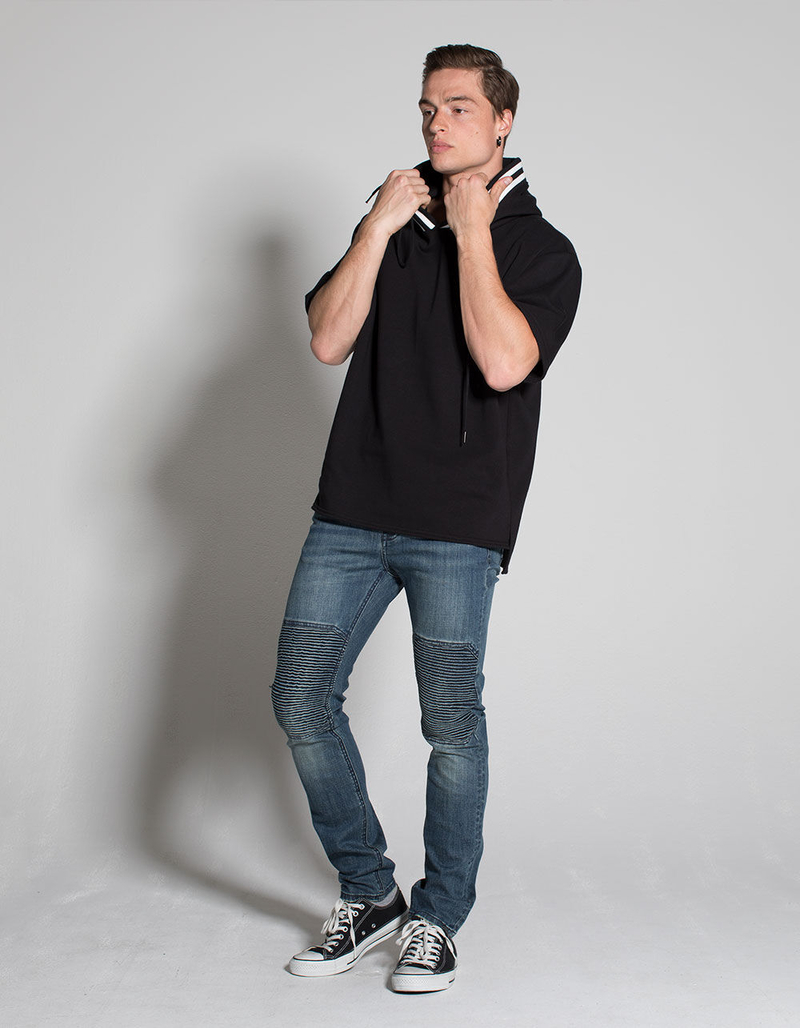 RSQ London Moto Mens Skinny Jeans image number 1