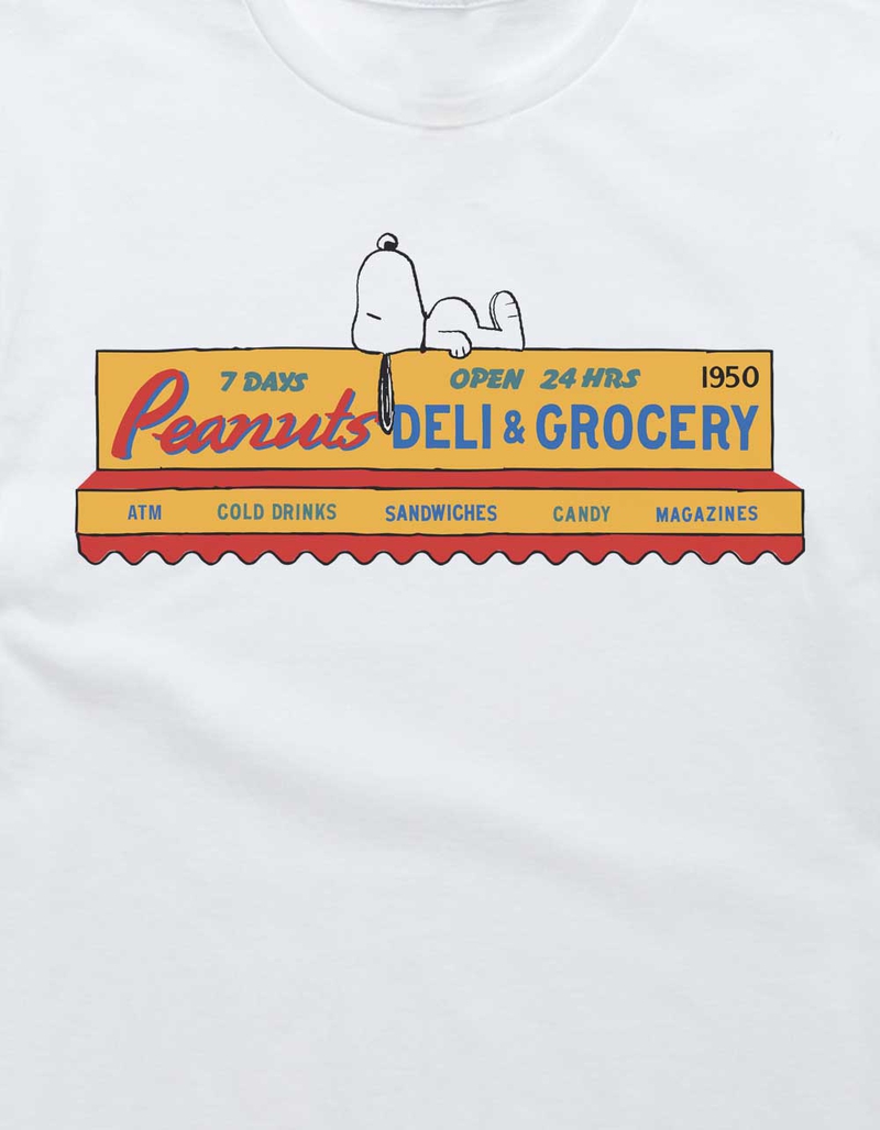 PEANUTS Snoopy's Deli Unisex Tee image number 1