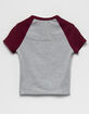 FULL TILT West Coast Girls Raglan Tee image number 3