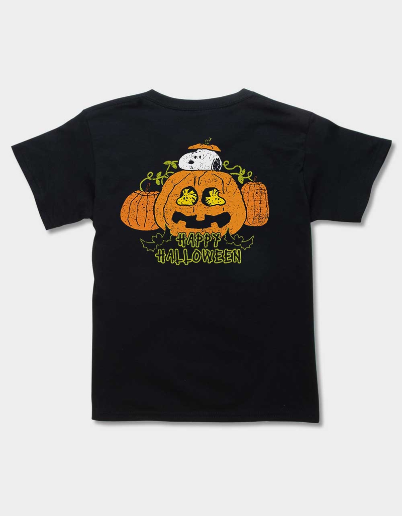 PEANUTS Happy Halloween Distressed Unisex Kids Tee image number 1