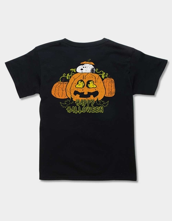 PEANUTS Happy Halloween Distressed Unisex Kids Tee Alternative Image