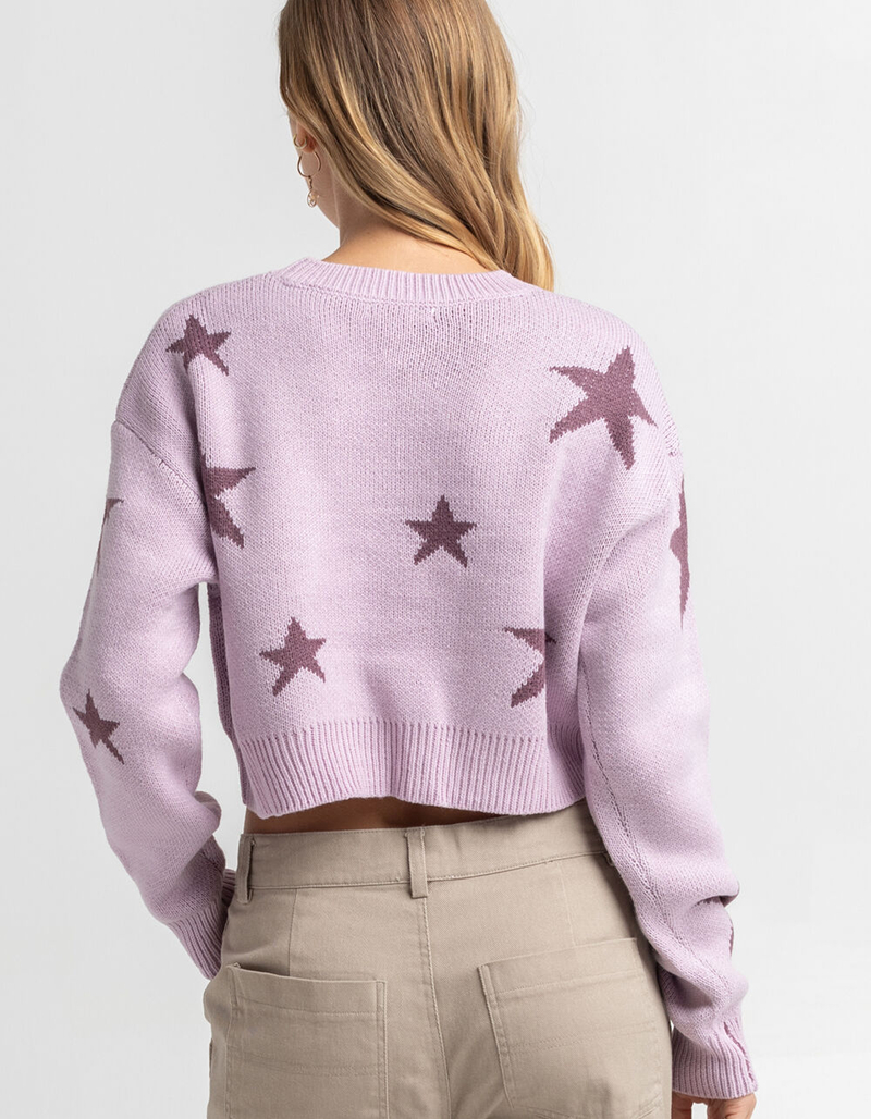 FULL TILT Star Womens Sweater image number 2