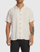 RVCA Beat Stripe Mens Button Up Shirt image number 1
