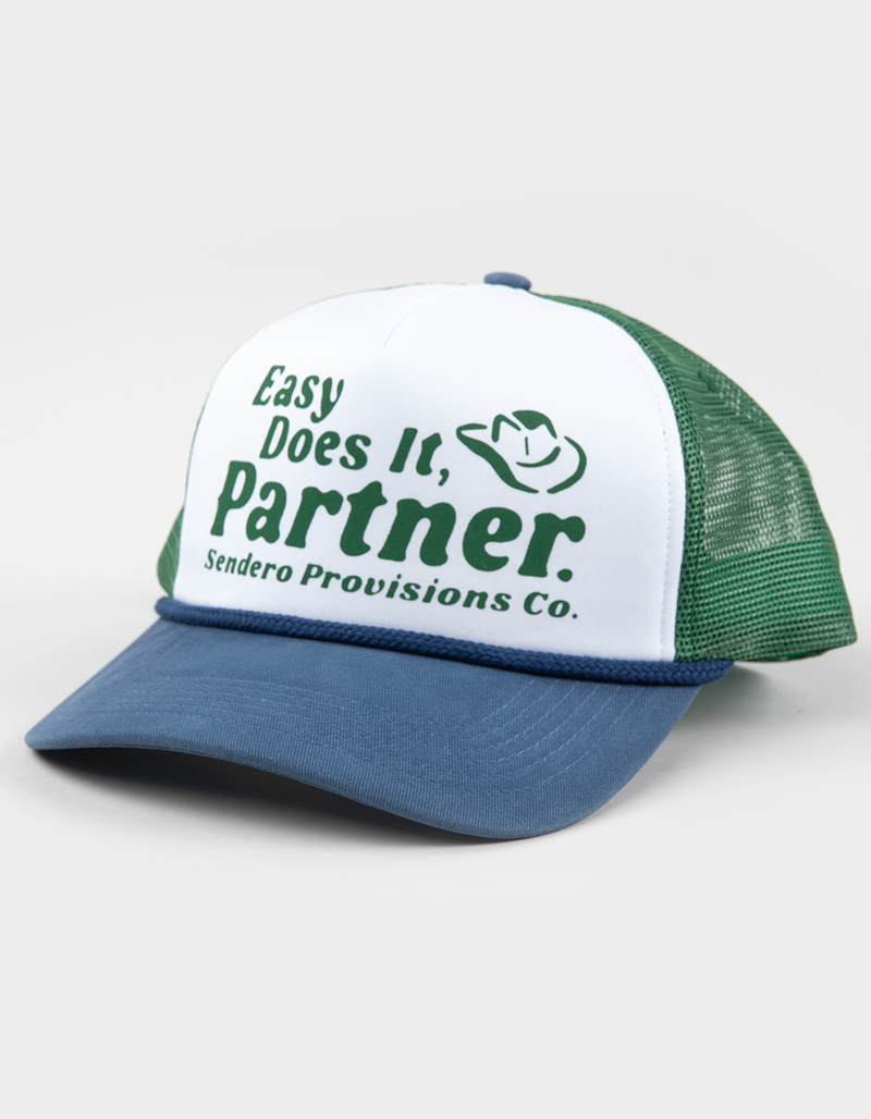 SENDERO PROVISIONS CO. Easy Does It Trucker Hat image number 0