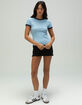 TILLYS Womens Ringer Tee image number 2