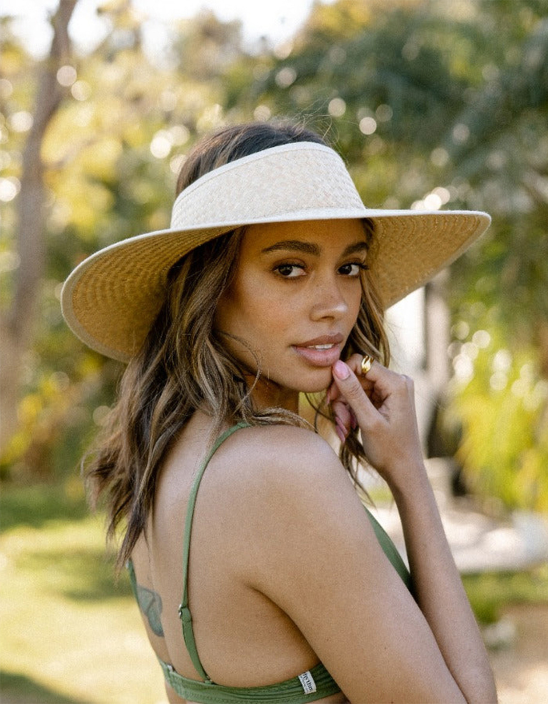 HEMLOCK HAT CO. Lucia Womens Visor image number 1