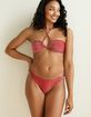 DIPPIN' DAISY'S Amalfi String Tie Bandeau Bikini Top image number 1