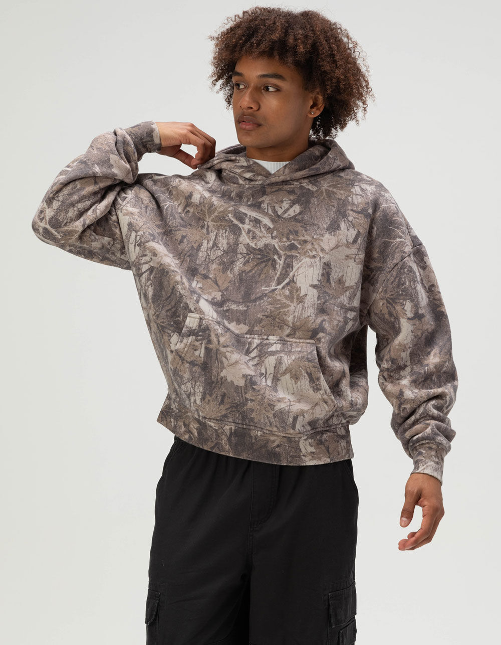 RSQ Mens Oversized Hoodie - CAMO | Tillys
