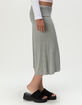 FULL TILT Womens Low Rise Gaucho Pants image number 4