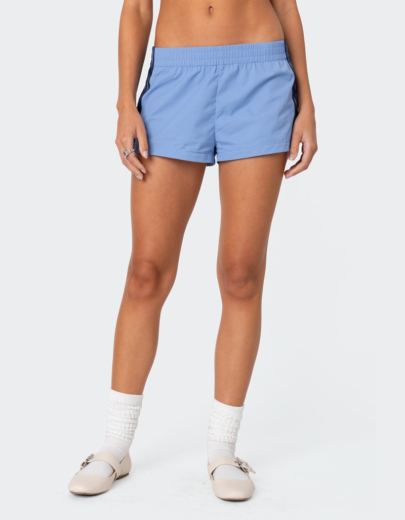EDIKTED Nikki Nylon Shorts image number 3
