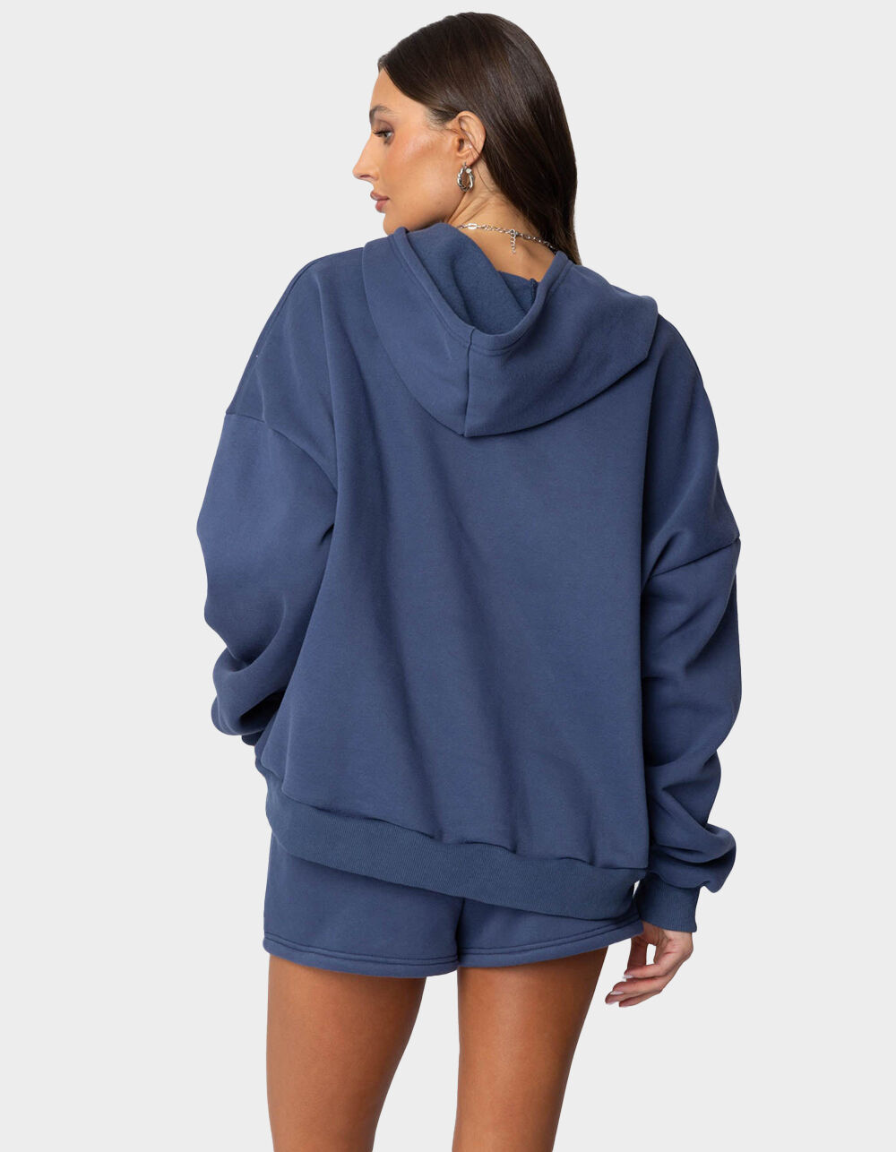 EDIKTED Mon Cheri Hoodie - BLUE | Tillys