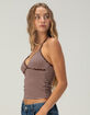 RSQ Womens Stripe Halter Top image number 3