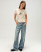 BRIXTON Mid Century Womens Slim Tee image number 2