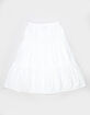 NECTAR CLOTHING Girls Eyelet Maxi Skirt image number 2