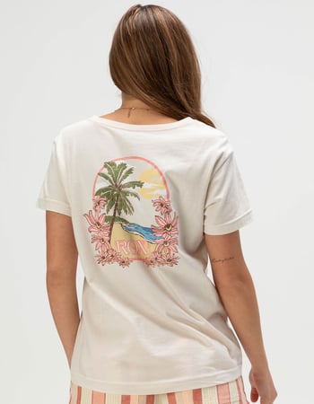 ROXY Beach Day Womens Boyfriend Tee Primary Image