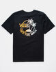 VANS Mini Dual Palm II Black Boys T-Shirt image number 1