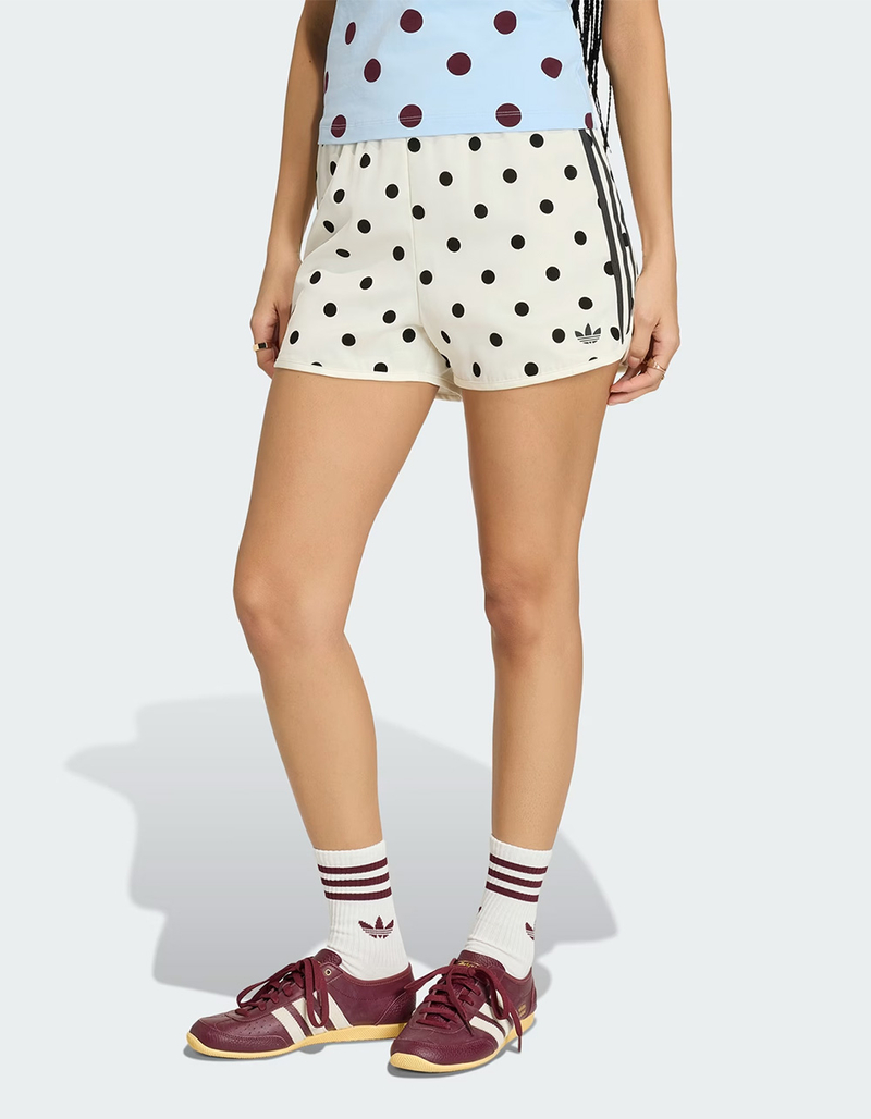 ADIDAS Originals Womens Polka Dot Sprinter Shorts image number 4