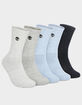 TIMBERLAND Rivington 5 Pack Mens Cushioned Crew Socks image number 1