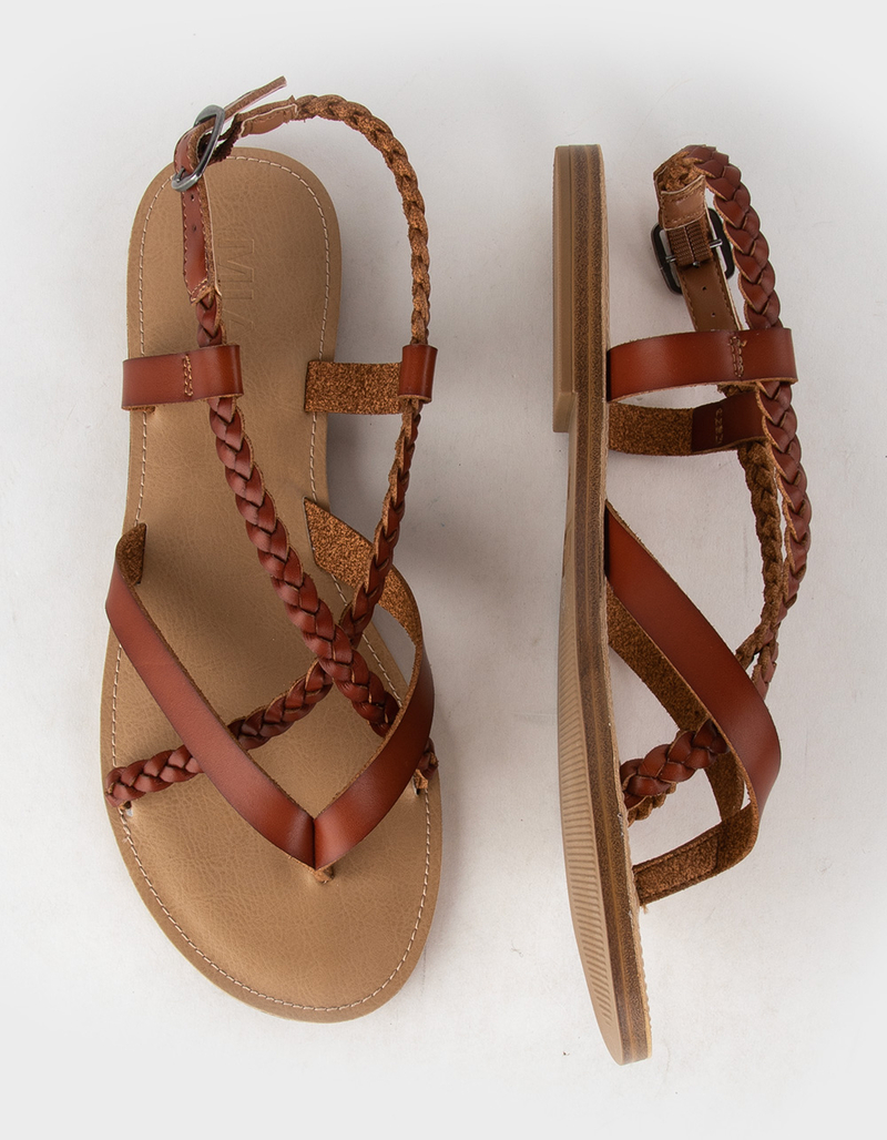 MIA Vaeda Womens Strappy Thong Sandals image number 5