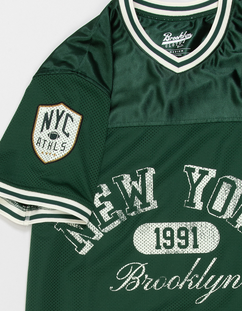 BROOKLYN CLOTH Mens Mesh Football Jersey image number 2