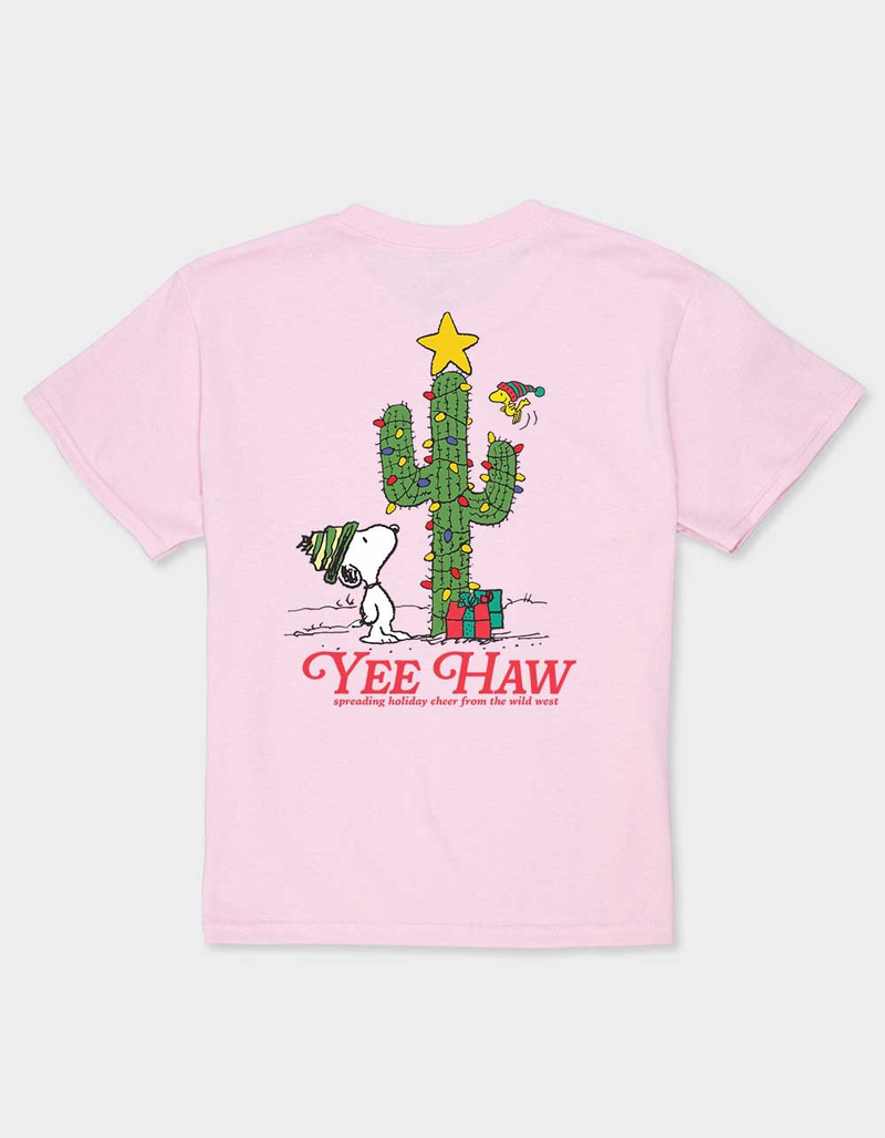 PEANUTS Yee Haw Holiday Unisex Kids Tee image number 1