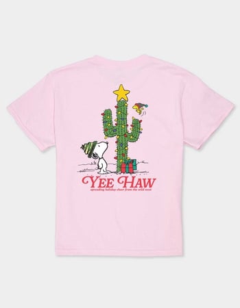 PEANUTS Yee Haw Holiday Unisex Kids Tee Alternative Image