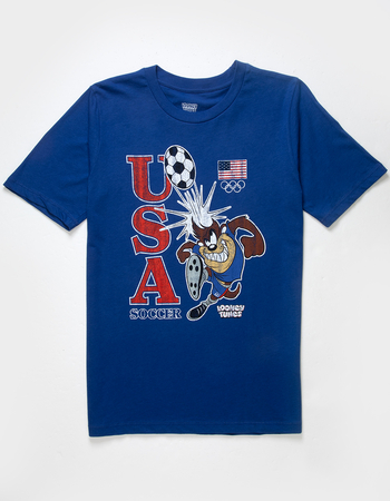 OUTERSTUFF Team USA Looney Tunes Taz Soccer Boys Tee Primary Image