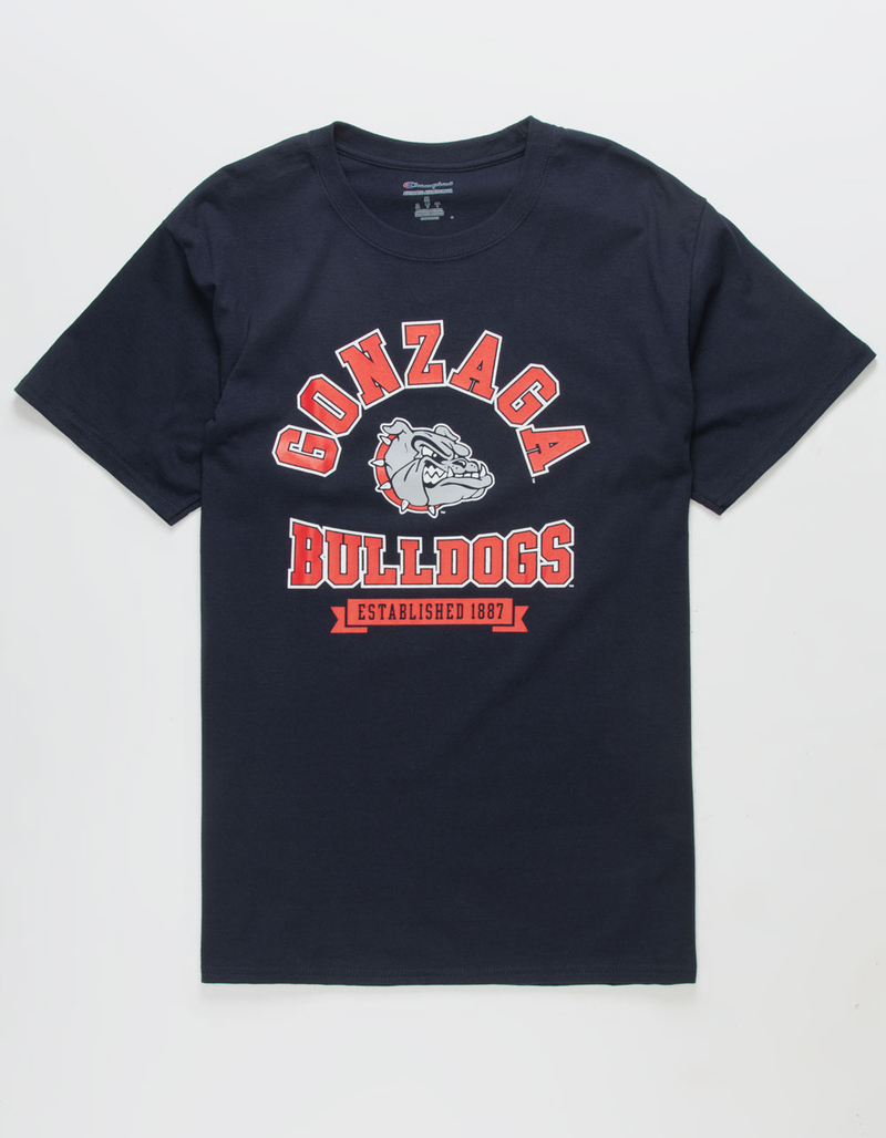CHAMPION Gonzaga Bulldogs Mens Tee image number 0