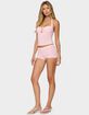 EDIKTED Lovina Textured Striped Halter Top image number 3